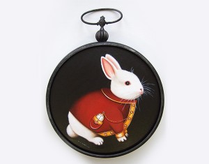 Contemporary art entitled The White Rabbit in the category Animal  available to buy online at The Leith Gallery, Edinburgh, Scotland, UK | Scottish Art | Scottish Contemporary Art | Edinburgh Contemporary Art | Scottish Contemporary Art | Contemporary Art Scotland | Edinburgh Art Gallery | Scottish Art Gallery | Art Gallery Scotland